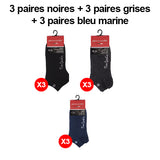 Lot de 9 paires de chaussettes Pierre Cardin - Livraison offerte