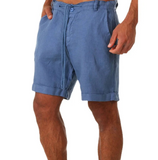 Short d'été en lin pour homme - Livraison offerte