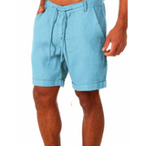 Short d'été en lin pour homme - Livraison offerte