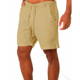 Short d'été en lin pour homme - Livraison offerte