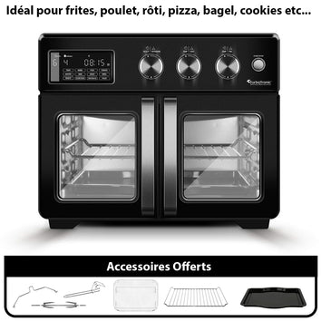 Four à air Digital LED Display intelligent multi-cuisson sans graisse et calorie - Livraison Offerte