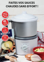 Saucière électrique 650W - 1 Litre - avec livre de recettes offert - Livraison Offerte